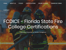 Tablet Screenshot of fcdice.com